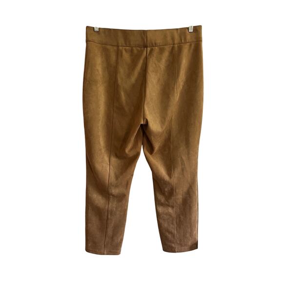 Marc New York Faux Suede Straight Pant - Picture 4 of 7